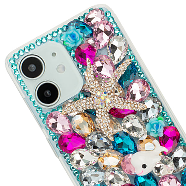 Handmade Seashells Bling Case Iphone 12 Mini