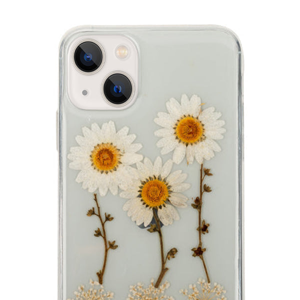 Real Flowers White 3 Case IPhone 13 Mini