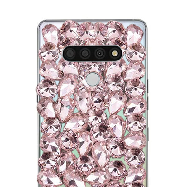 Handmade Bling Pink Case LG Stylo 6