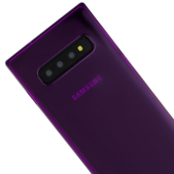 Square Purple Samsung S10 Plus