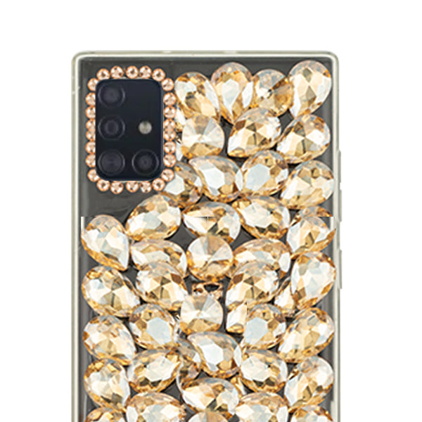 Handmade Bling Gold Case Samsung A51