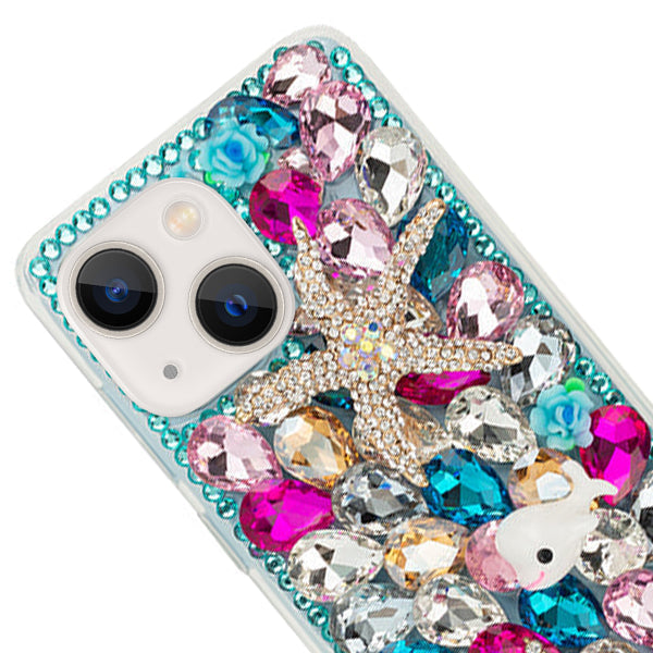 Handmade Seashells Bling Case IPhone 13
