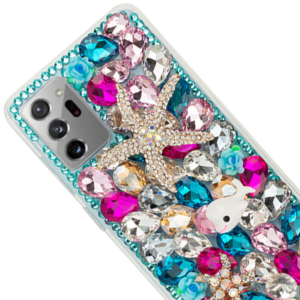 Handmade Seashells Bling Case Samsung Note 20 Ultra