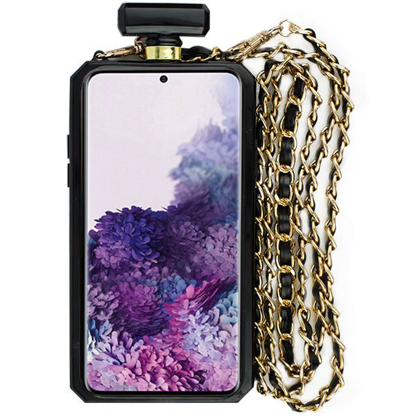 Handmade Bling Black Bottle Case S20