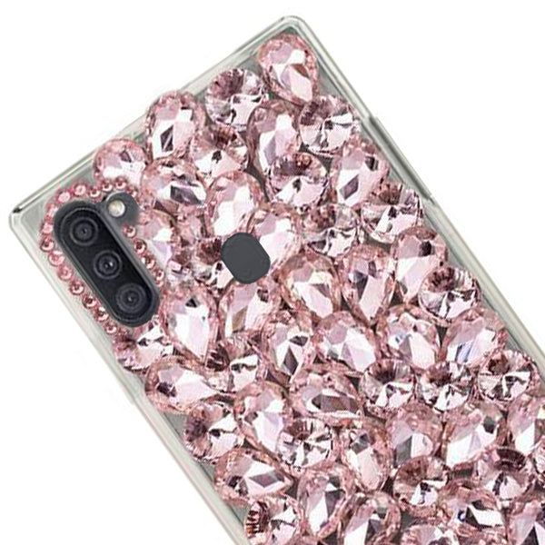 Handmade Bling Pink Case Samsung A11