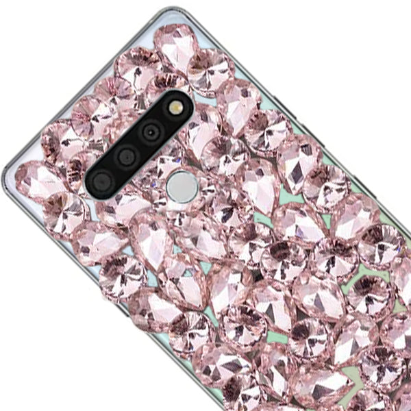 Handmade Bling Pink Case LG Stylo 6