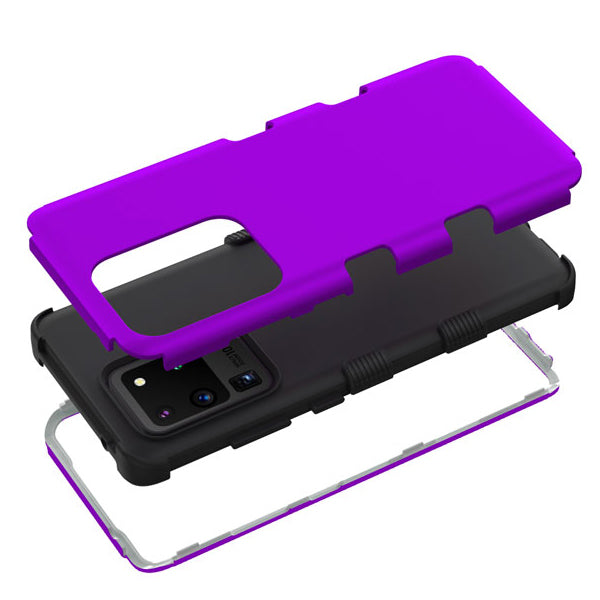 Purple Military Grade Hybrid Case Samsung S20 Ultra