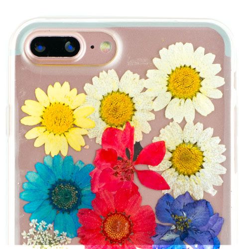Real Flowers Rainbow Iphone 7/8 Plus - Bling Cases.com