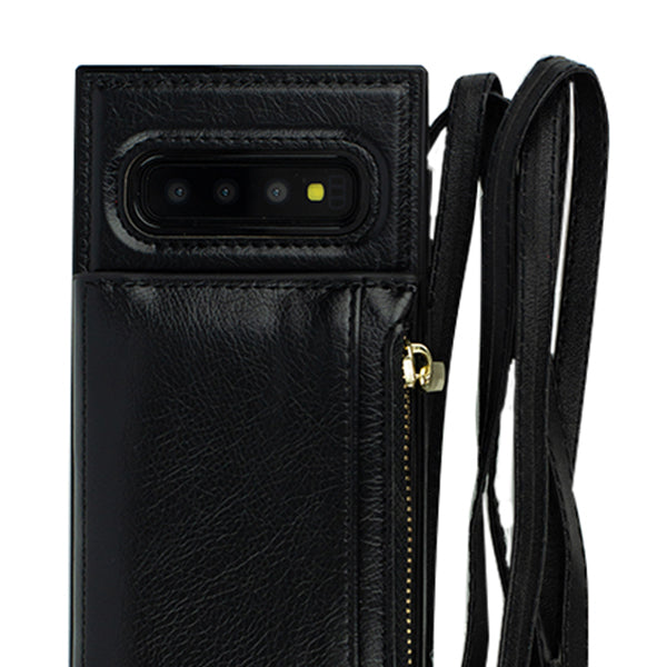 Crossbody Pouch Black Case Samsung S10