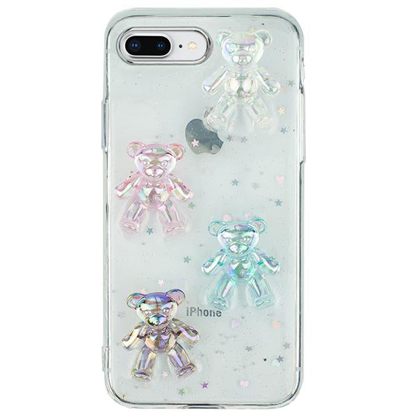 Crystal Teddy Bear Case IPhone 7/8 Plus