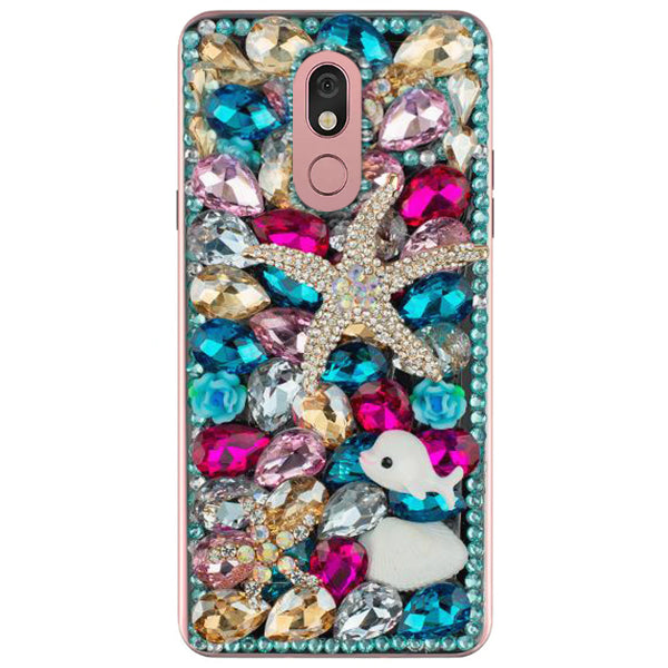 Handmade Seashells Bling Case LG Stylo 5