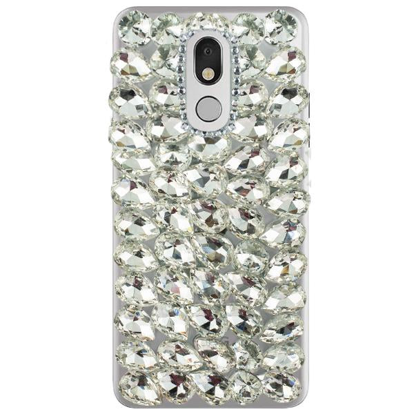 Handmade Silver Bling Case LG Stylo 5