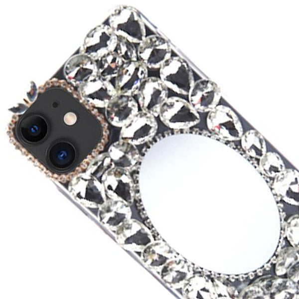 Handmade Bling Mirror Silver Case Iphone 11