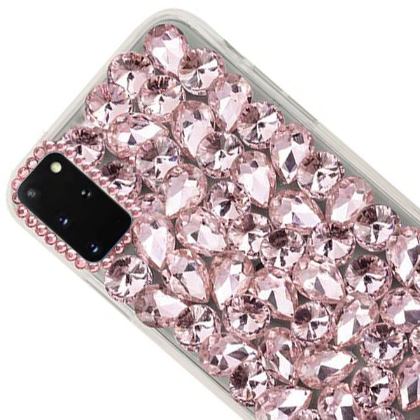 Handmade Bling Pink Case S20 Plus