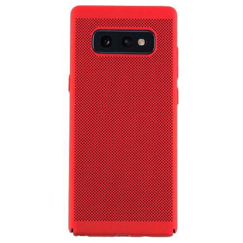 Super Slim Rubberized Red Case Samsung S10E - Bling Cases.com