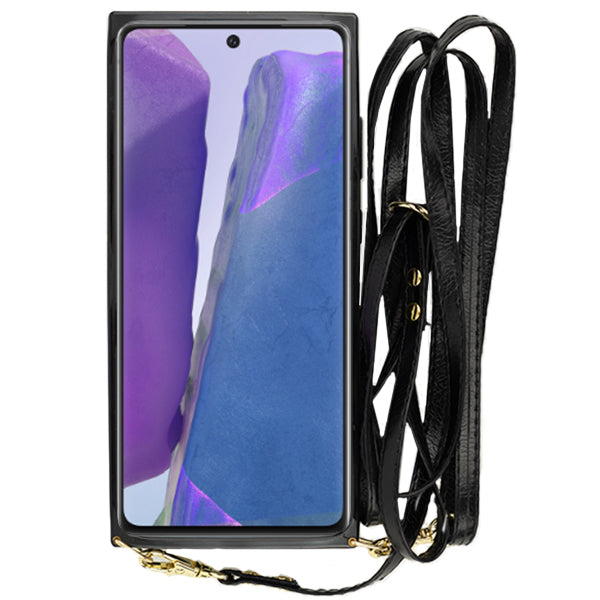 Crossbody Pouch Black Case Samsung Note 20 Ultra