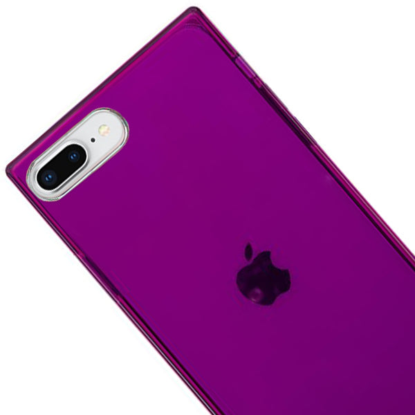 Square Box Purple Skin Iphone 7/8 Plus