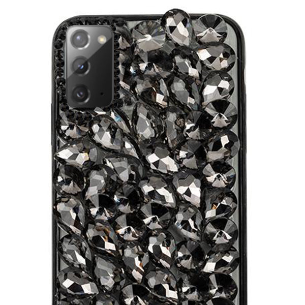 Handmade Bling Black Case Note 20