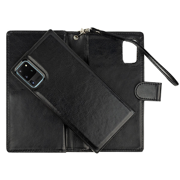 Detachable Black Wallet Samsung S20 Ultra