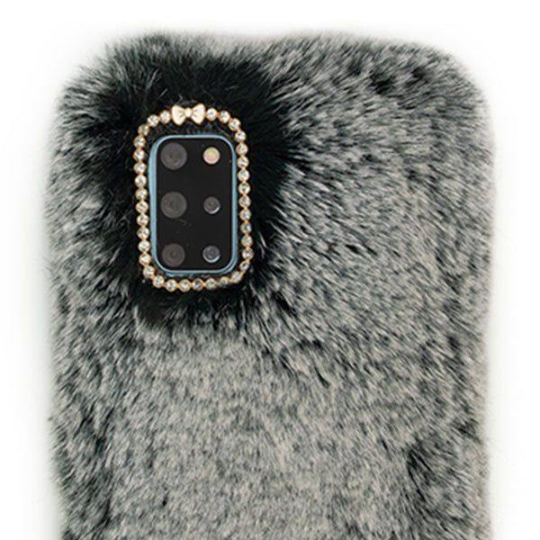 Fur Grey Case Samsung S20 Plus