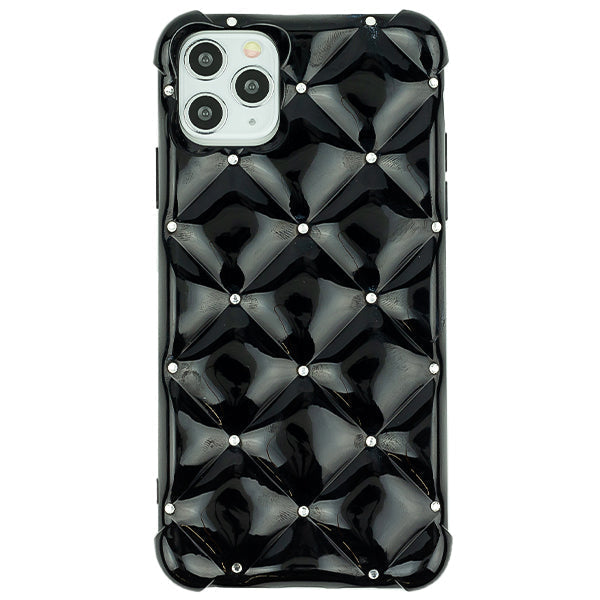 Plush Tpu Bling Skin Black Iphone 13 Pro Max