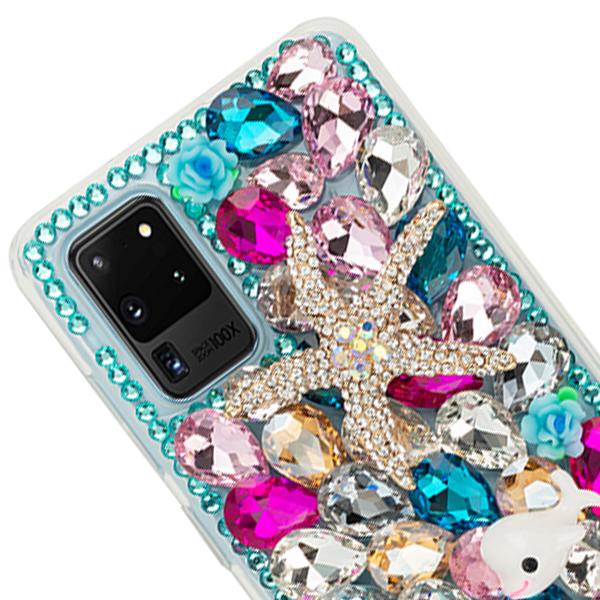 Handmade Seashells Bling Case Samsung S20 Ultra