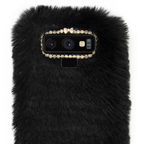 Fur Case Black Samsung Note 9