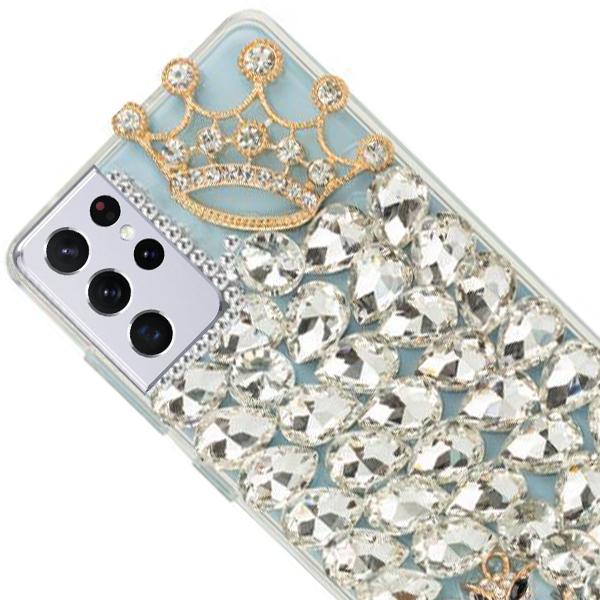 Handmade Bling Fox Case Samsung S21 Ultra
