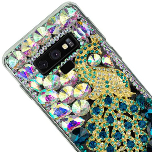 Handmade Peacock Bling Case Samsung Note 9