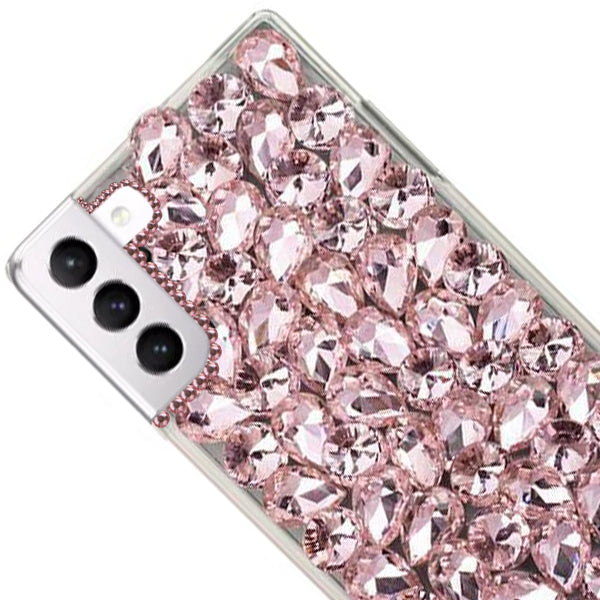 Handmade Bling Pink Case Samsung S21