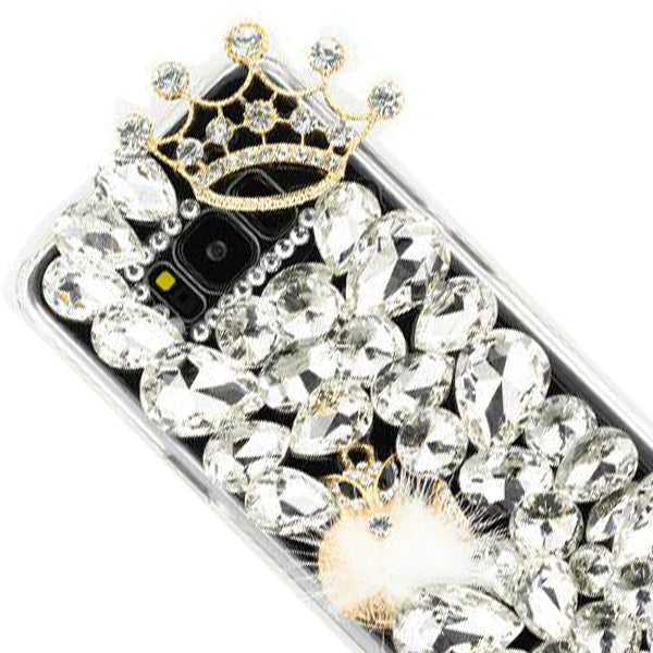 Handmade Bling Fox Stones Case Samsung S8