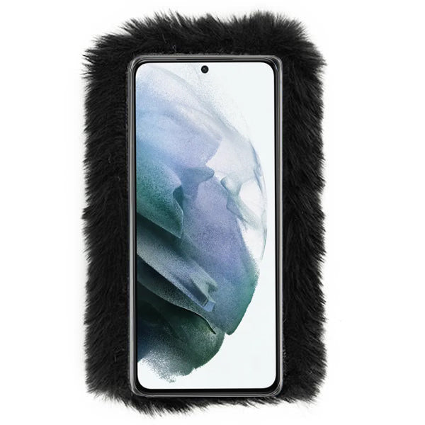 Fur Grey Case Samsung S21 Plus
