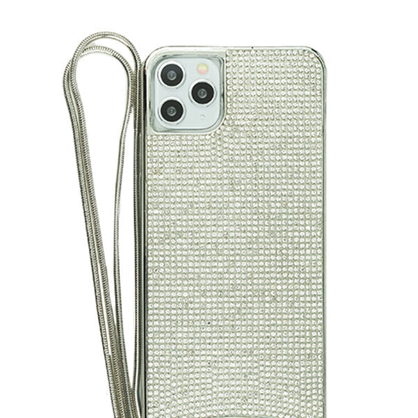 Bling Tpu Crossbody Silver Case Iphone 11 Pro Max