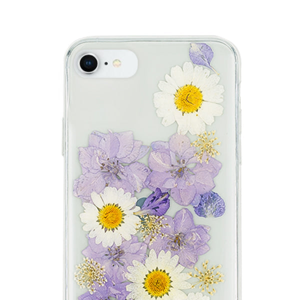 Real Flowers Purple Case Iphone 7/8 SE 2020