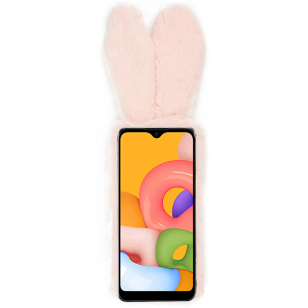 Bunny Case Light Pink  Samsung A01