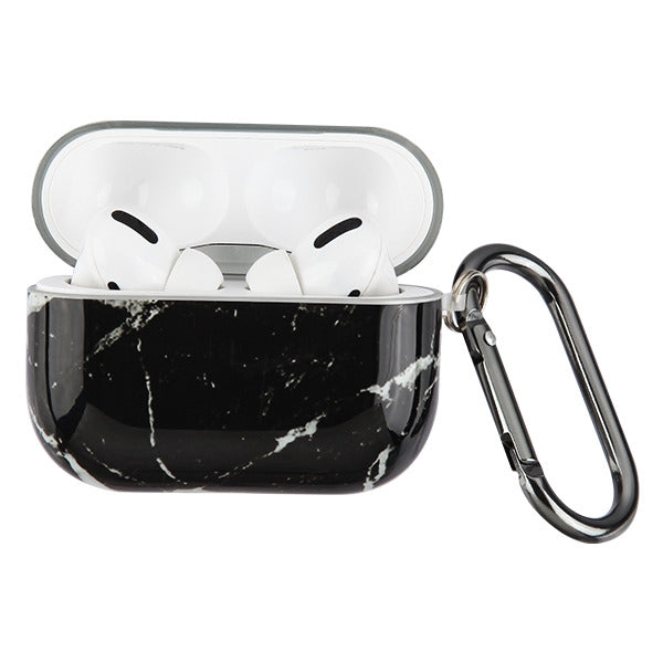 Black White Marble Airpods Pro - Bling Cases.com