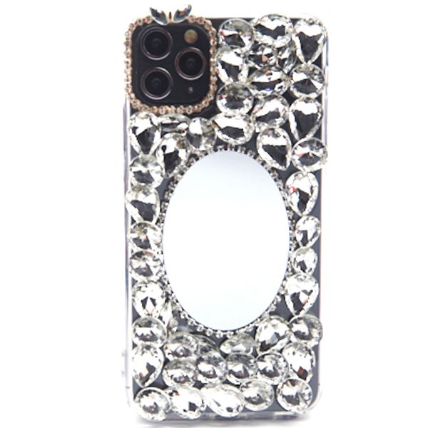 Handmade Bling Mirror Silver Case Iphone 11 Pro