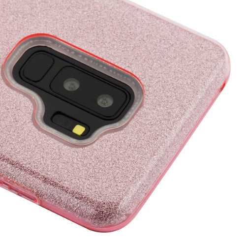 Glitter Pink Case Samsung S9 Plus - Bling Cases.com