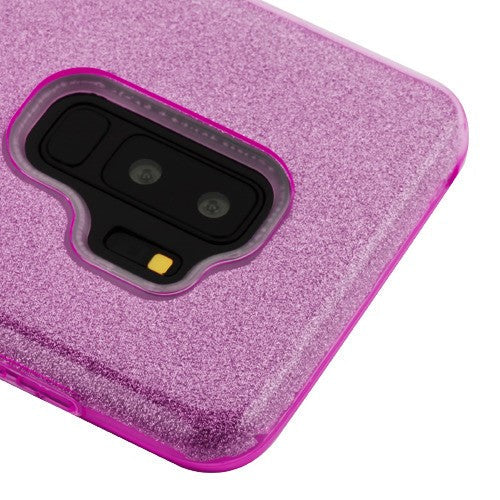 Glitter Purple Case Samsung S9 Plus - Bling Cases.com