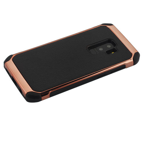 Chrome Black Rose Gold Case Samsung S9 Plus - Bling Cases.com