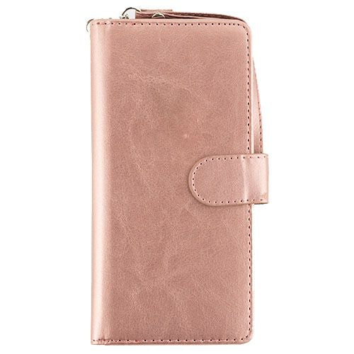 Detachable Rose Gold Wallet Samsung S10E - Bling Cases.com