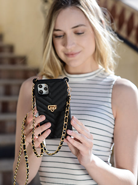 Crossbody Silicone Pouch Iphone XR