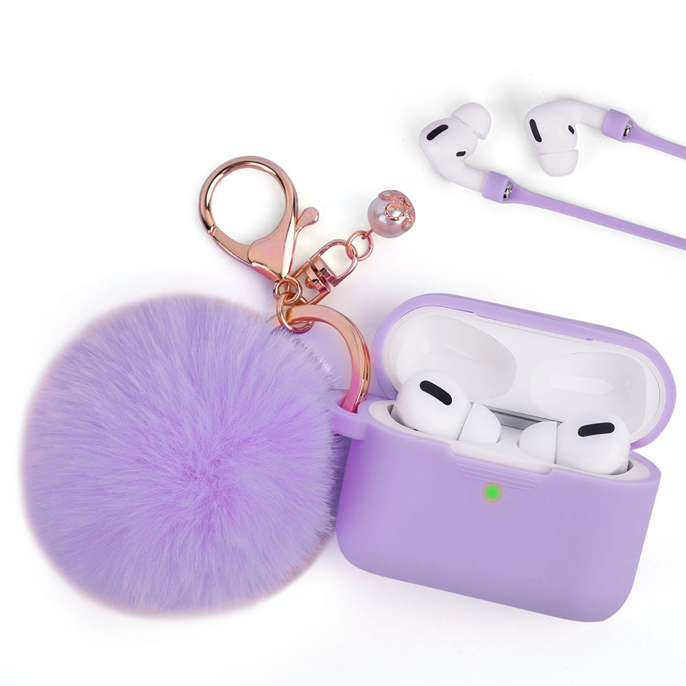 Fuzzy Ball Light Purple - Bling Cases.com
