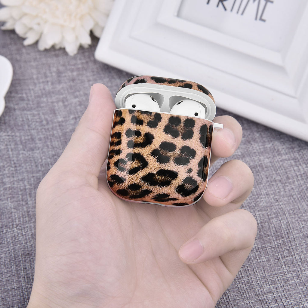 Leopard Brown Airpods 1/2 - Bling Cases.com