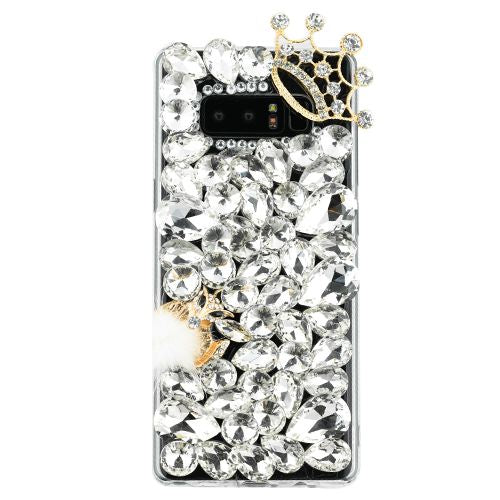 Handmade Bling Fox Stones Case Note 8 - Bling Cases.com