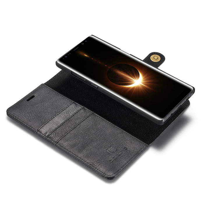 Detachable Ming Black Wallet Note 8 - Bling Cases.com