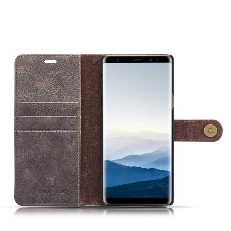 Detachable Ming Grey Wallet Samsung Note 9 - Bling Cases.com