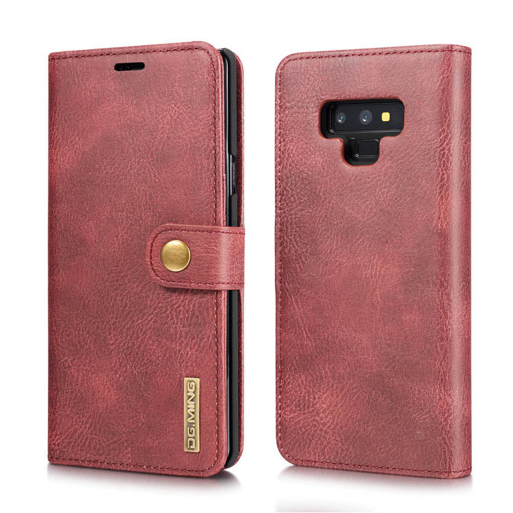 Detachable Ming Burgundy Wallet Samsung Note 9 - Bling Cases.com