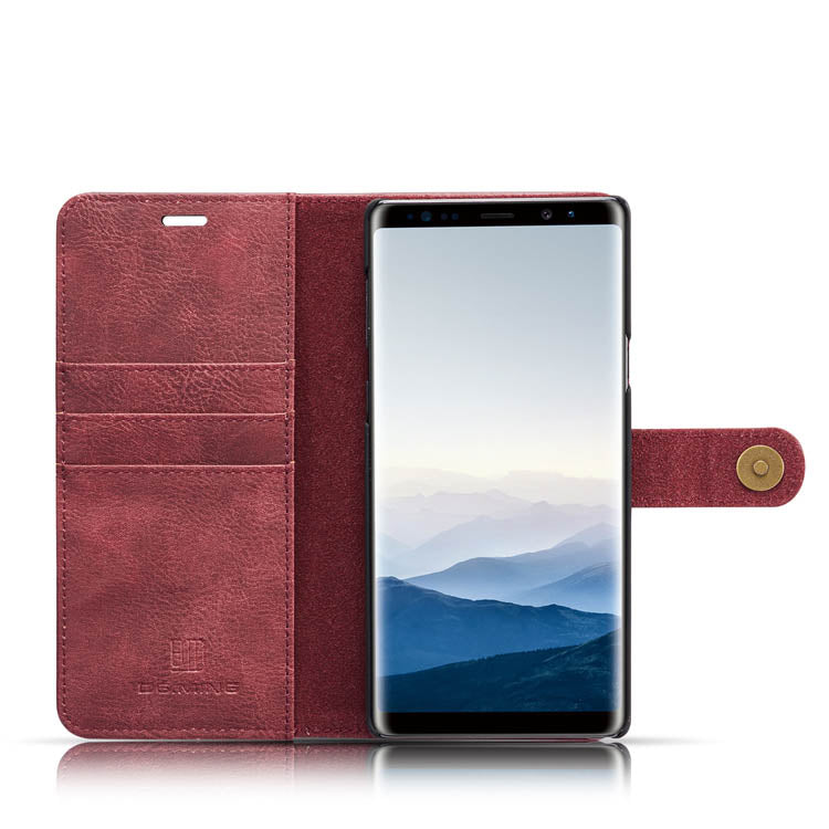 Detachable Ming Burgundy Wallet Samsung Note 9 - Bling Cases.com