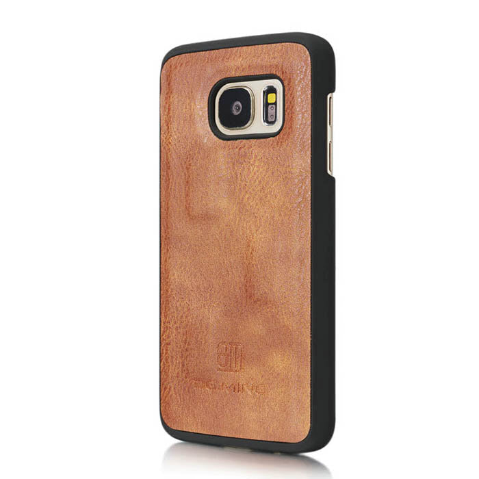Detachable Ming Brown Wallet Samsung S7 - Bling Cases.com